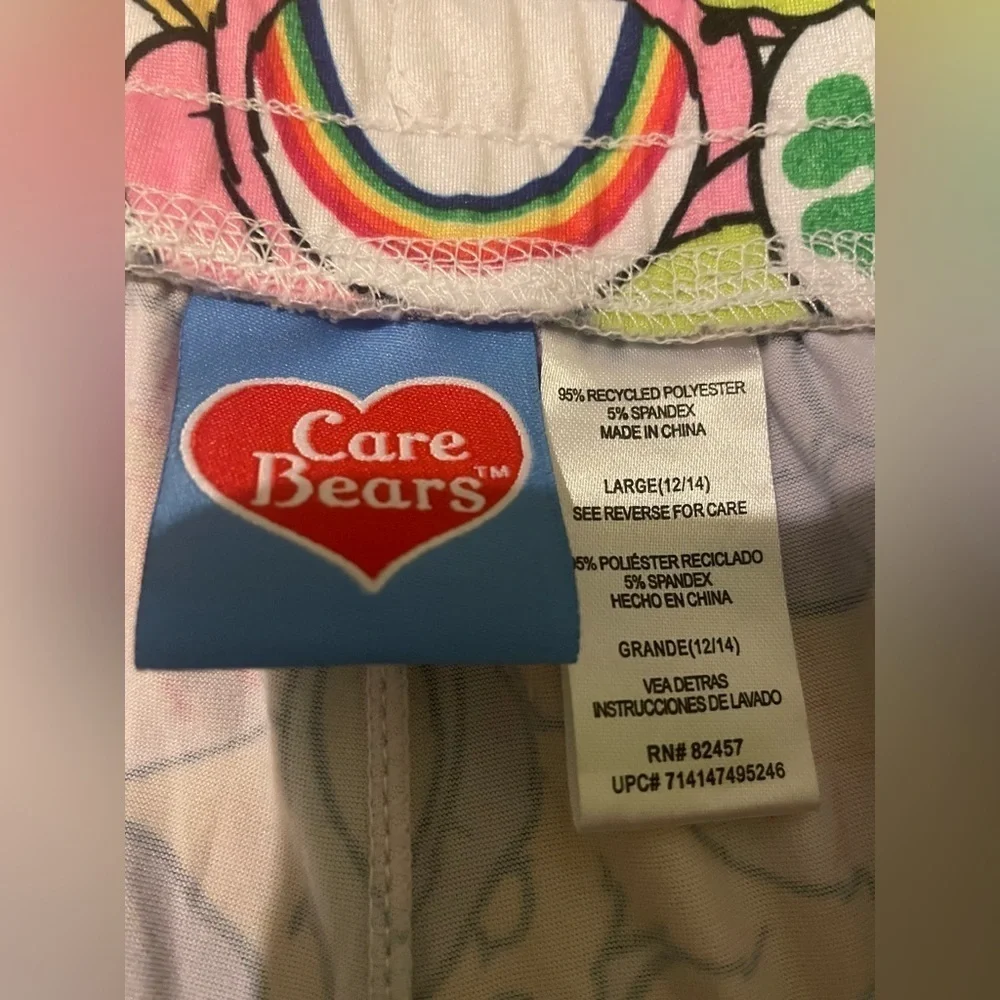 Care Bear sleep pants with pockets-large like new